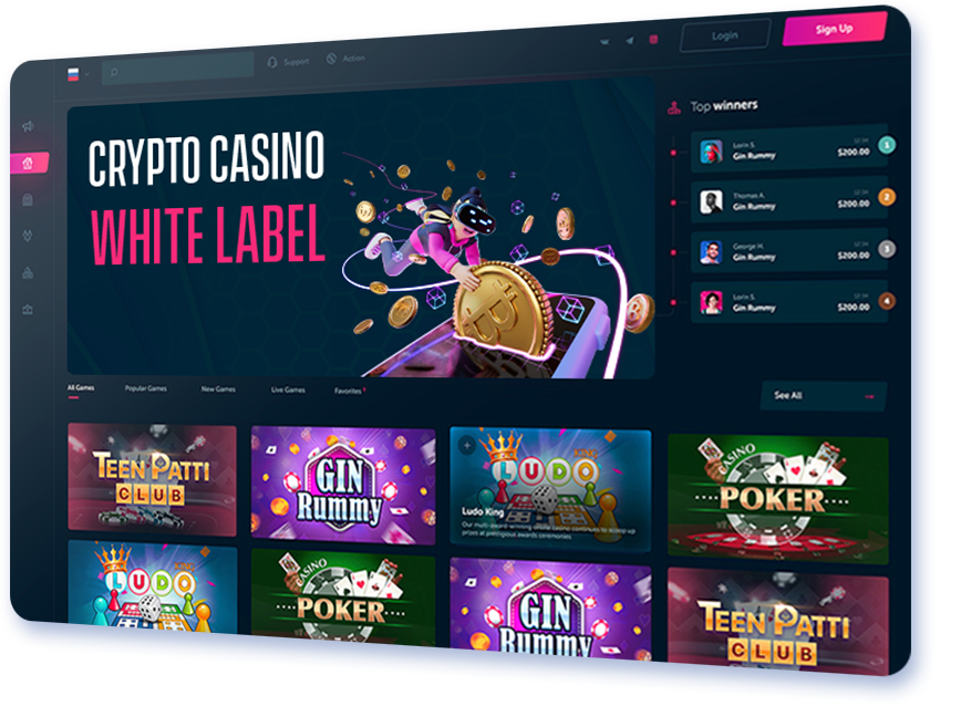 Crypto Casino White Label Solutions