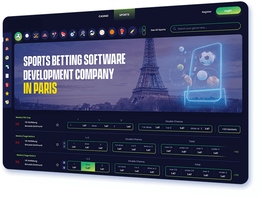 Sports Betting Software Development Company in Paris