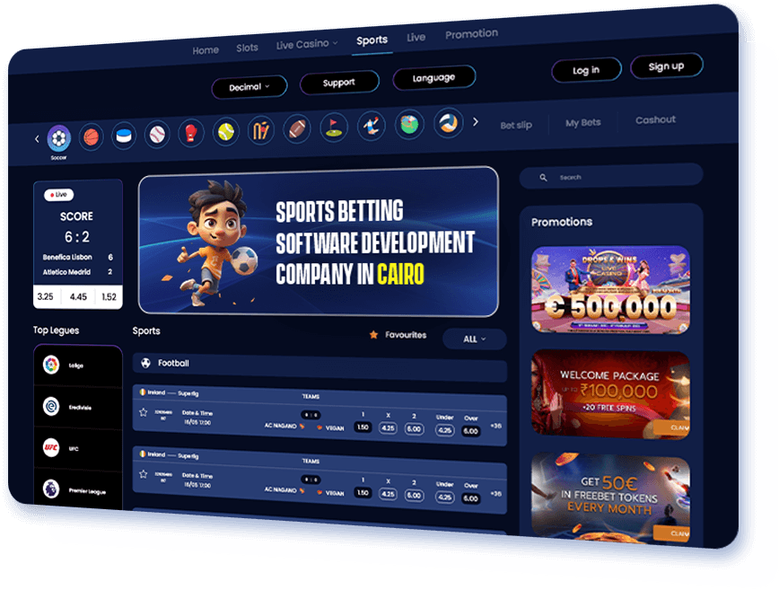 Sports Betting Software Development Company in Cairo