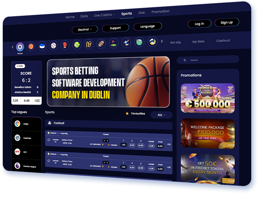 Sports Betting Software Development Company in Dublin