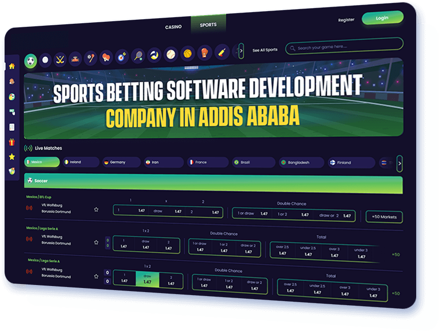 Sports Betting Software Development Company in Addis Ababa