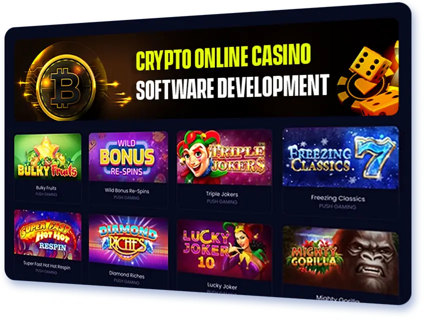Crypto Online Casino Software