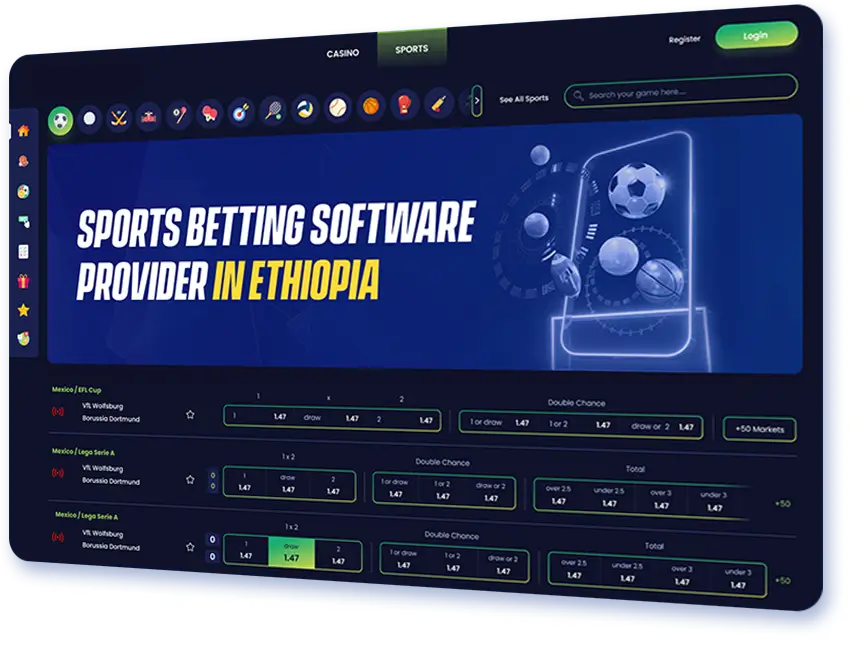 Sports Betting Software Provider in Ethiopia