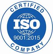 iso certified 9001:2015