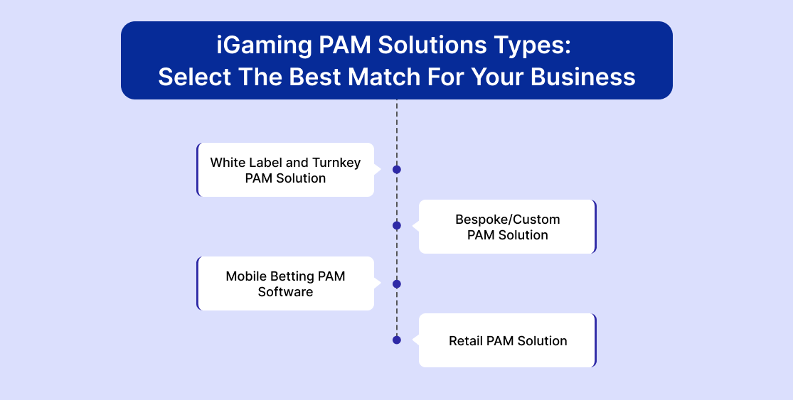 iGaming PAM Solutions Types: Select The Best Match For Your Business